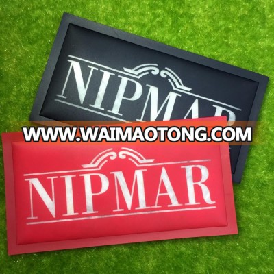 Custom Brand Private Name Logo High Density Damask Woven Labels