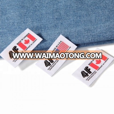 printed silk label clothing labels